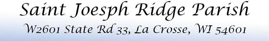 Saint Joesph Ridge Parish Logo